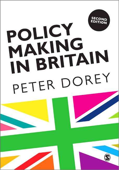 Book cover of Policy Making in Britain: an Introduction (PDF)