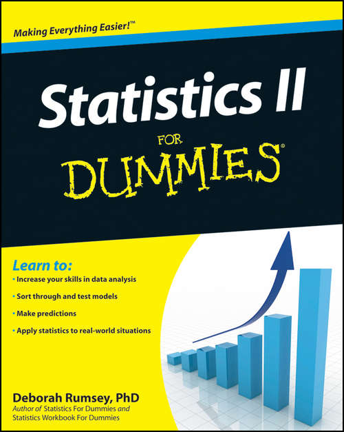 Book cover of Statistics II for Dummies