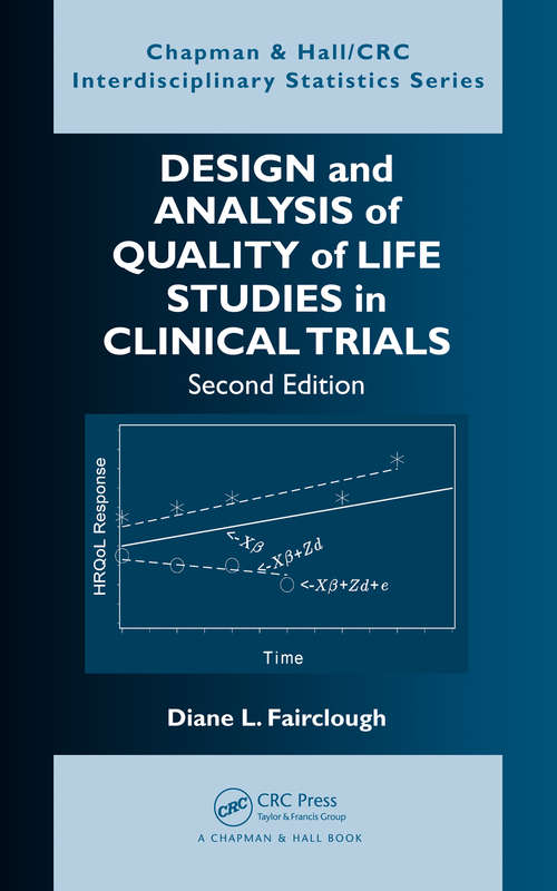 Book cover of Design and Analysis of Quality of Life Studies in Clinical Trials (2)