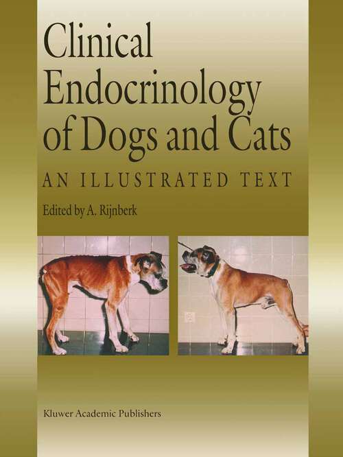 Book cover of Clinical Endocrinology of Dogs and Cats: An Illustrated Text (1996)
