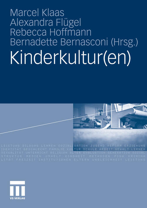 Book cover of Kinderkultur(en) (2011)