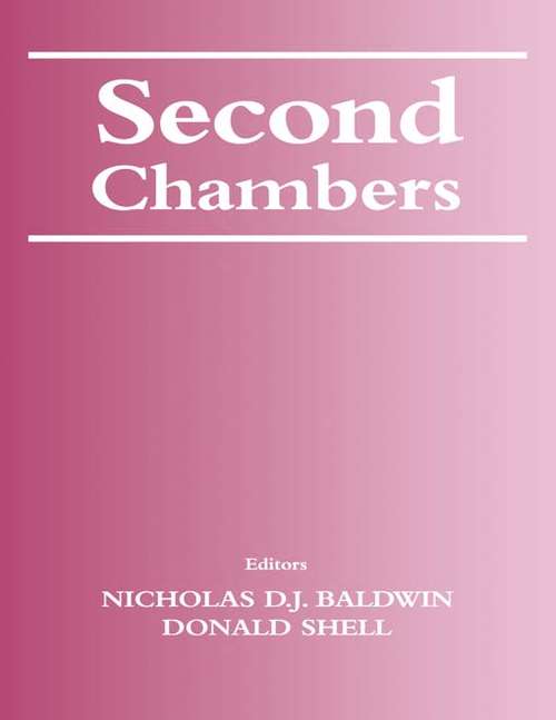 Book cover of Second Chambers