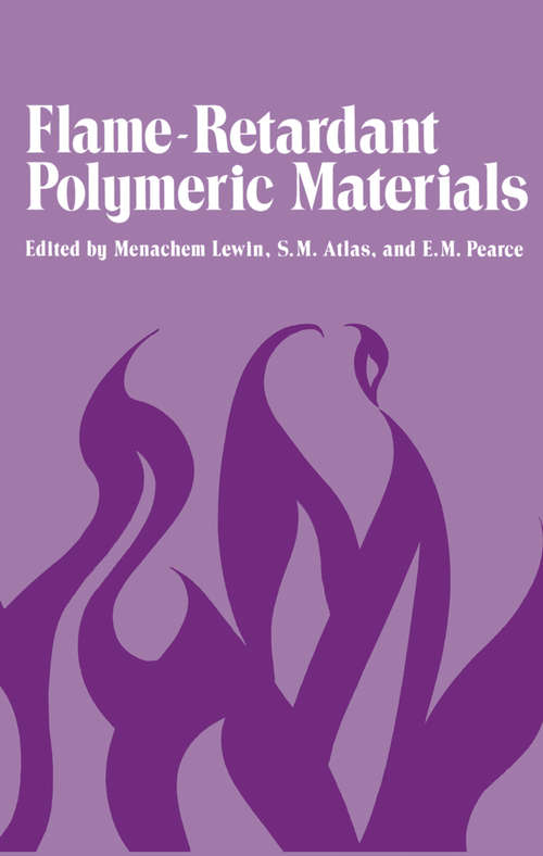 Book cover of Flame-Retardant Polymeric Materials (1975)