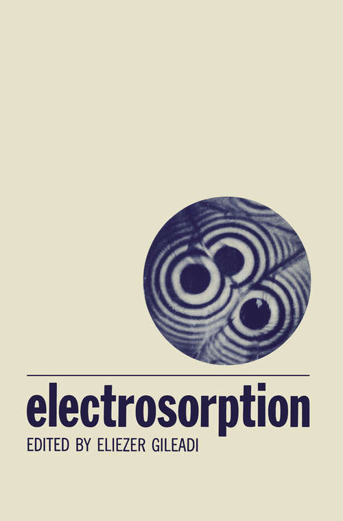 Book cover of Electrosorption (1967)