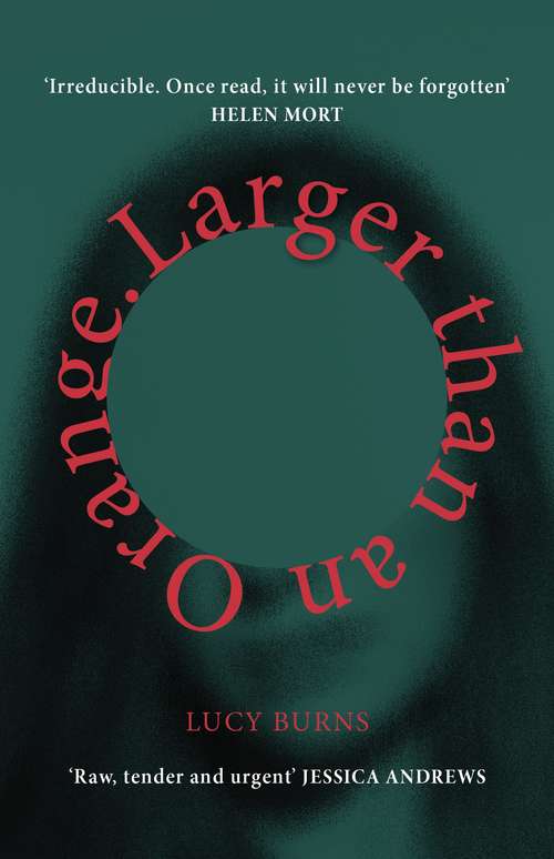 Book cover of Larger than an Orange