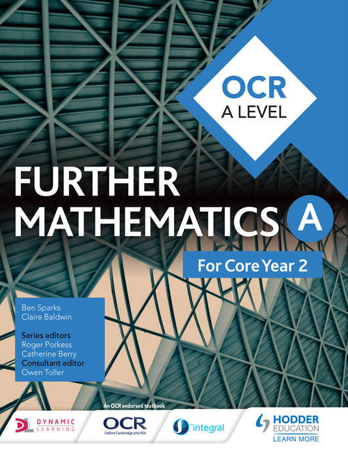 Book cover of OCR A Level Further Mathematics Core Year 2 (PDF)