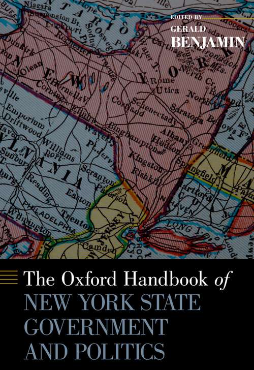 Book cover of The Oxford Handbook of New York State Government and Politics (Oxford Handbooks)