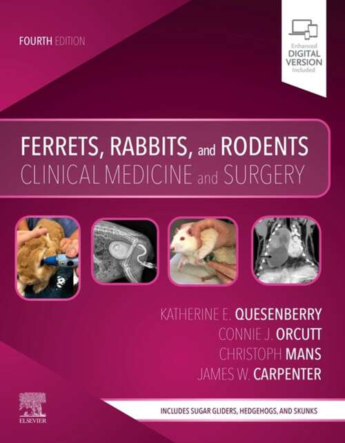 Book cover of Ferrets, Rabbits and Rodents - E-Book: Ferrets, Rabbits and Rodents - E-Book (4)