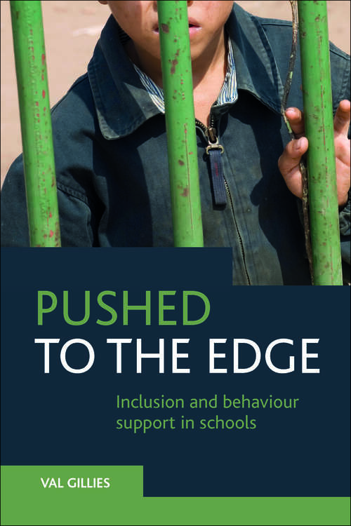 Book cover of Pushed to the edge: Inclusion and behaviour support in schools