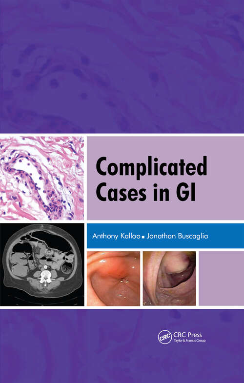 Book cover of Complicated Cases in GI