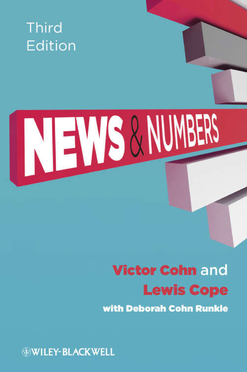Book cover of News and Numbers: A Writer's Guide to Statistics (3)