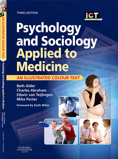 Book cover of Psychology and Sociology Applied to Medicine E-Book (3) (Illustrated Colour Text Ser.)