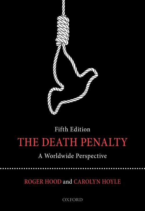 Book cover of The Death Penalty: A Worldwide Perspective