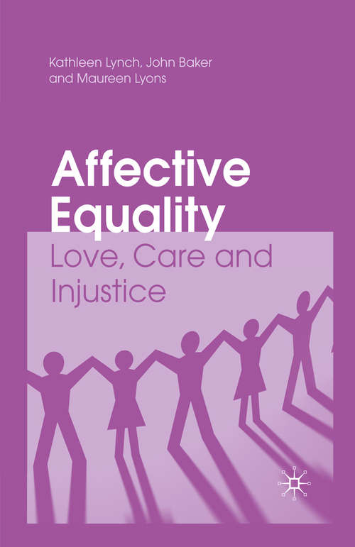 Book cover of Affective Equality: Love, Care and Injustice (2009)