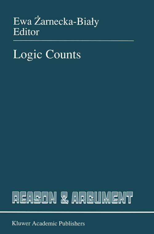 Book cover of Logic Counts (1990) (Reason and Argument #3)