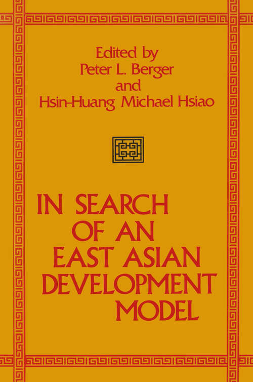 Book cover of In Search of an East Asian Development Model