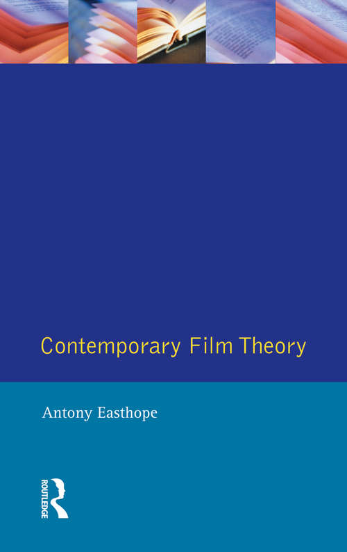Book cover of Contemporary Film Theory