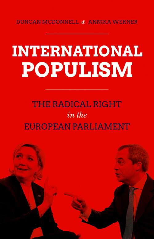 Book cover of International Populism: The Radical Right in the European Parliament