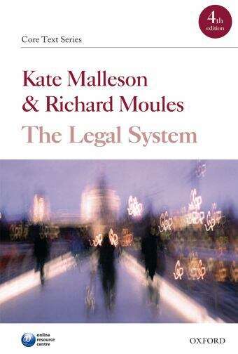 Book cover of The Legal System: (PDF) (4) (Core Texts Ser.)