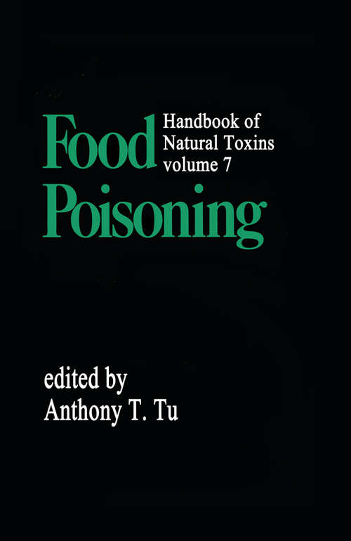 Book cover of Handbook of Natural Toxins: Food Poisoning
