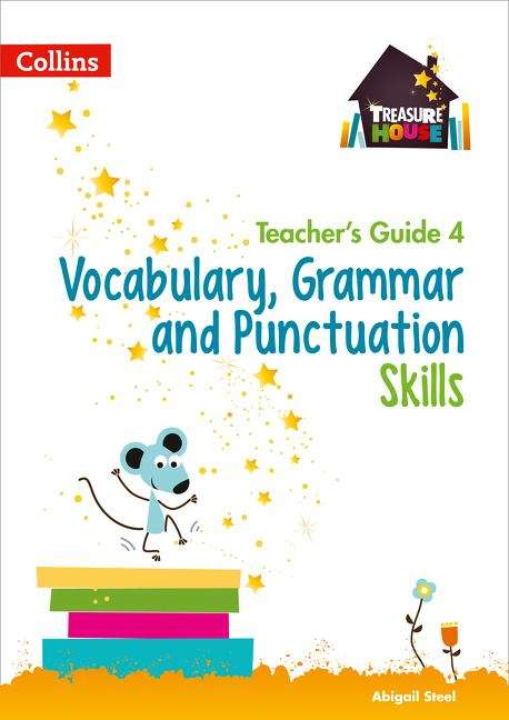 Book cover of Vocabulary, Grammar and Punctuation Skills Teacher's Guide 4 (PDF)
