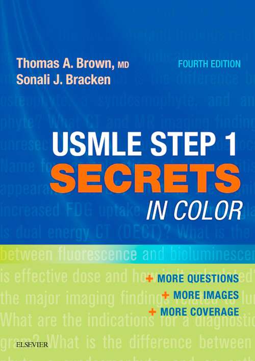 Book cover of USMLE Step 1 Secrets in Color E-Book (4) (Secrets)