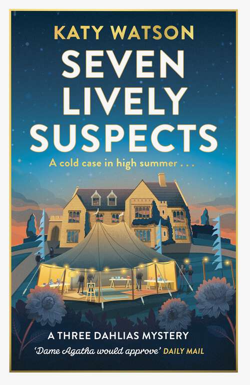 Book cover of Seven Lively Suspects (Three Dahlias Mysteries #3)