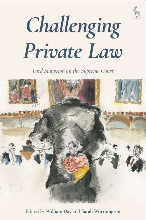 Book cover of Challenging Private Law: Lord Sumption on the Supreme Court