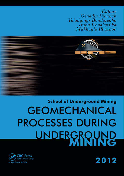 Book cover of Geomechanical Processes during Underground Mining: School of Underground Mining 2012