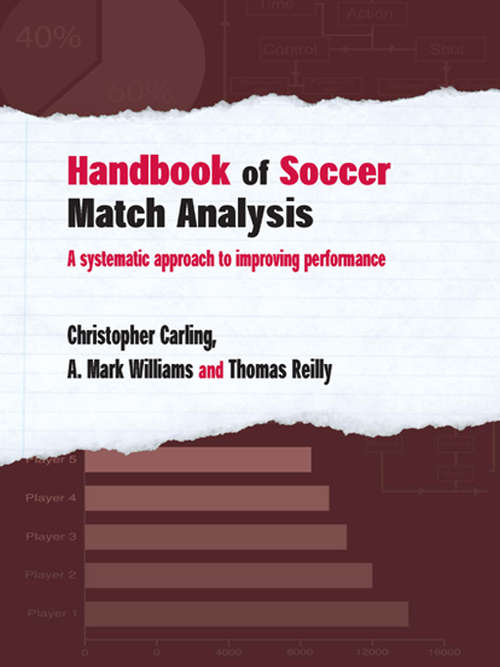 Book cover of Handbook of Soccer Match Analysis: A Systematic Approach to Improving Performance