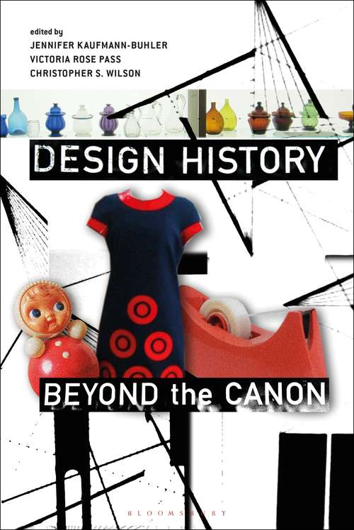 Book cover of Design History Beyond the Canon