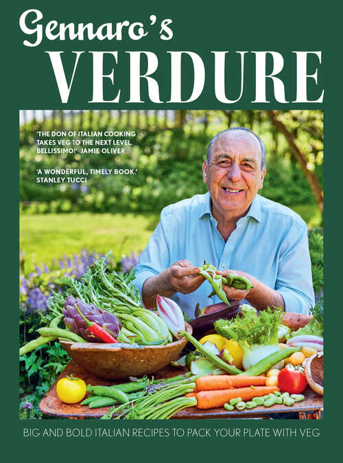 Book cover of Gennaro’s Verdure: Big And Bold Italian Recipes To Pack Your Plate With Veg (ePub edition)