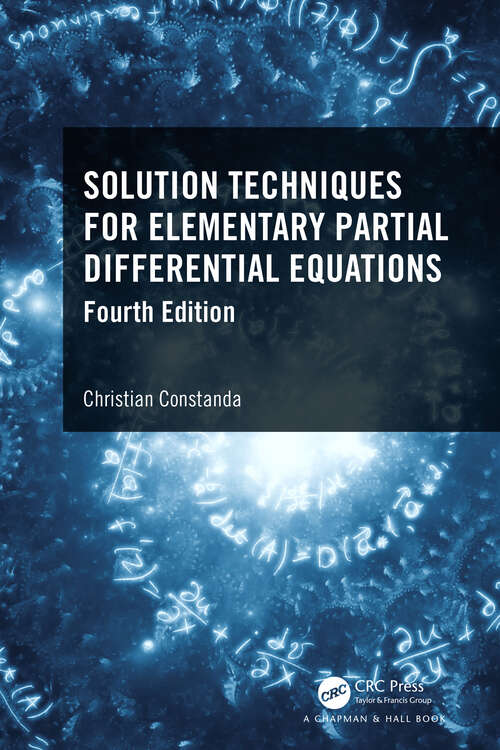 Book cover of Solution Techniques for Elementary Partial Differential Equations (4)