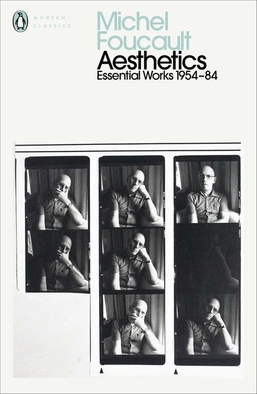 Book cover of Aesthetics, Method, and Epistemology: Essential Works of Foucault 1954-1984
