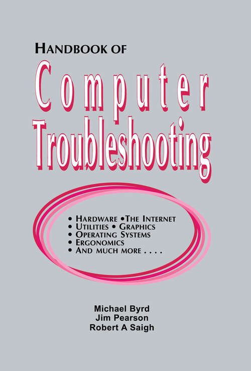 Book cover of Handbook of Computer Troubleshooting (Computers And The Internet Ser.)