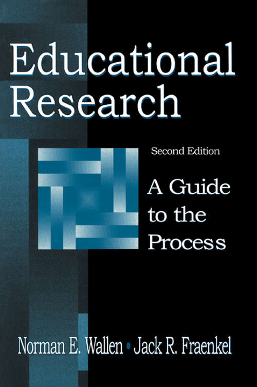Book cover of Educational Research: A Guide To the Process (2)