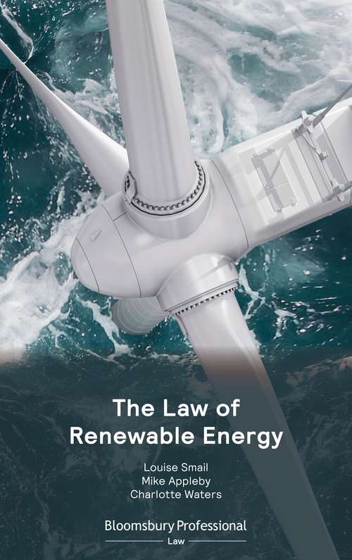 Book cover of The Law of Renewable Energy