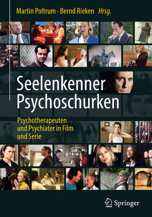 Book cover of Seelenkenner Psychoschurken: Psychotherapeuten und Psychiater in Film  und Serie