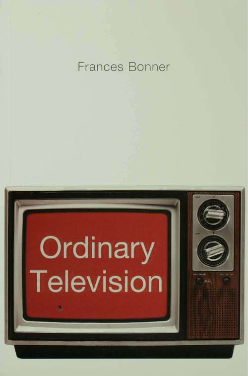 Book cover of Ordinary Television: Analyzing Popular TV (PDF)