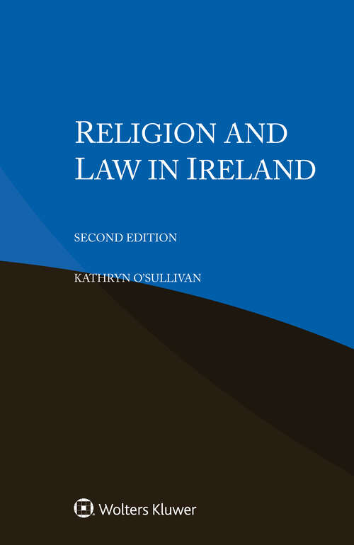Book cover of Religion and Law in Ireland (2)