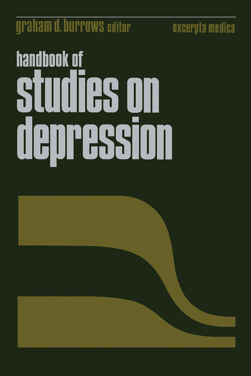 Book cover of Handbook of Studies on Depression