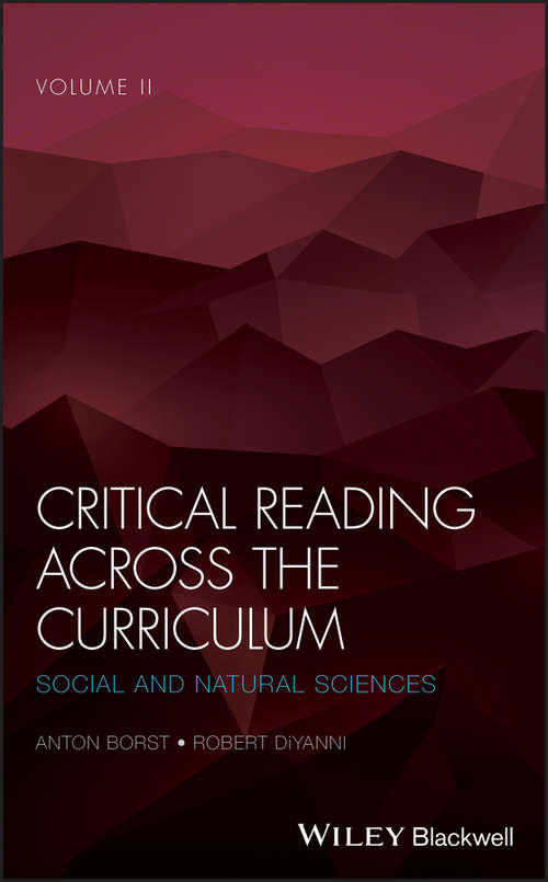 Book cover of Critical Reading Across the Curriculum: Social and Natural Sciences (Volume 2)