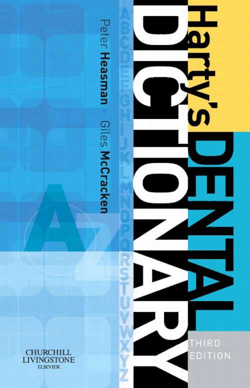 Book cover of Harty's Dental Dictionary E-Book: Harty's Dental Dictionary E-Book (3)