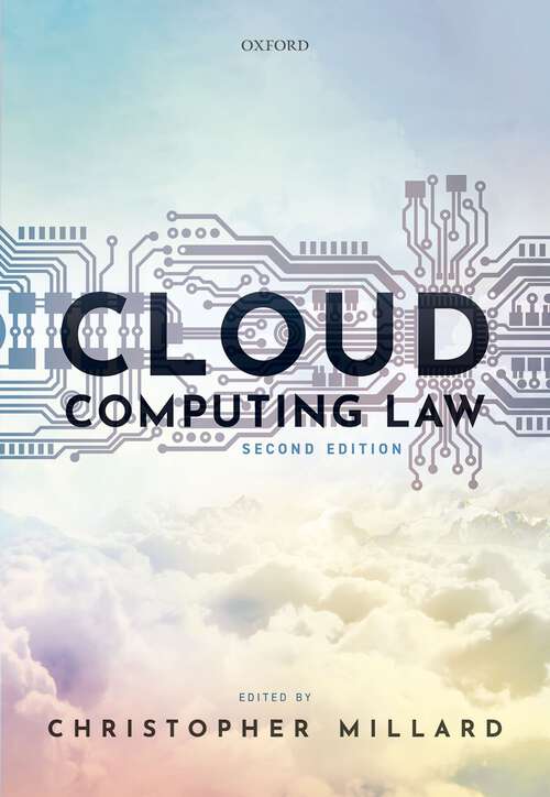 Book cover of Cloud Computing Law