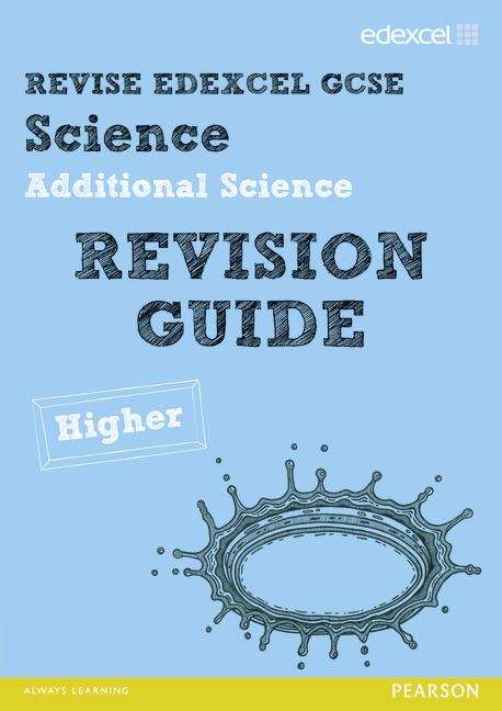 Book cover of Science: Additional Science Revision Guide - Higher (PDF)