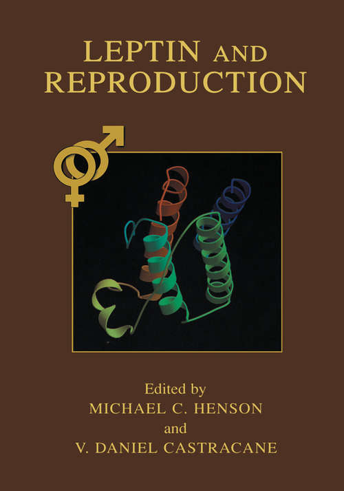 Book cover of Leptin and Reproduction (2003)