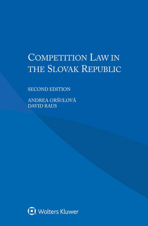Book cover of Competition Law in the Slovak Republic (2)