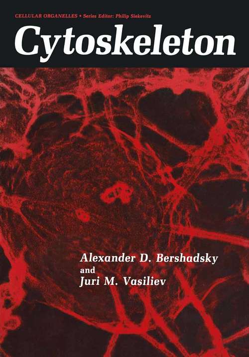 Book cover of Cytoskeleton (1988) (Cellular Organelles)