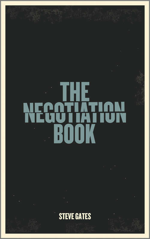 Book cover of The Negotiation Book: Your Definitive Guide To Successful Negotiating (2)