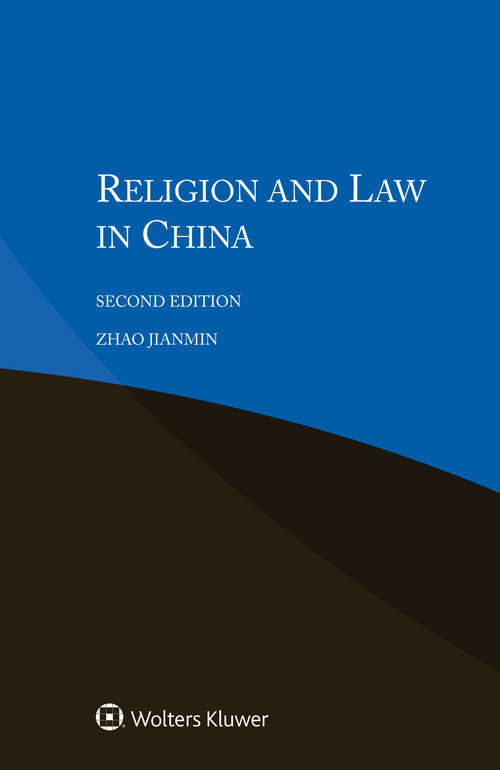 Book cover of Religion and Law in China (2)